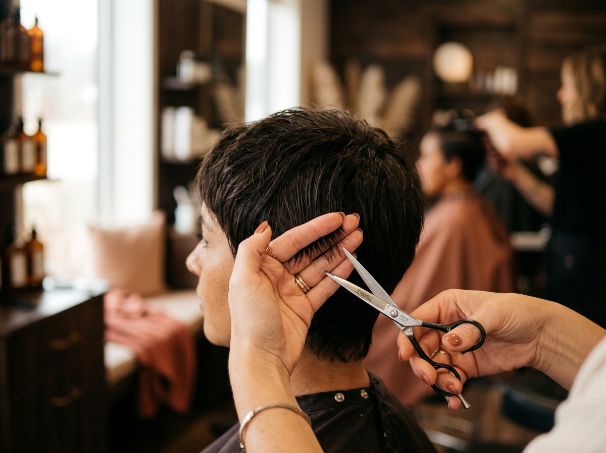 Precision hair cutting
